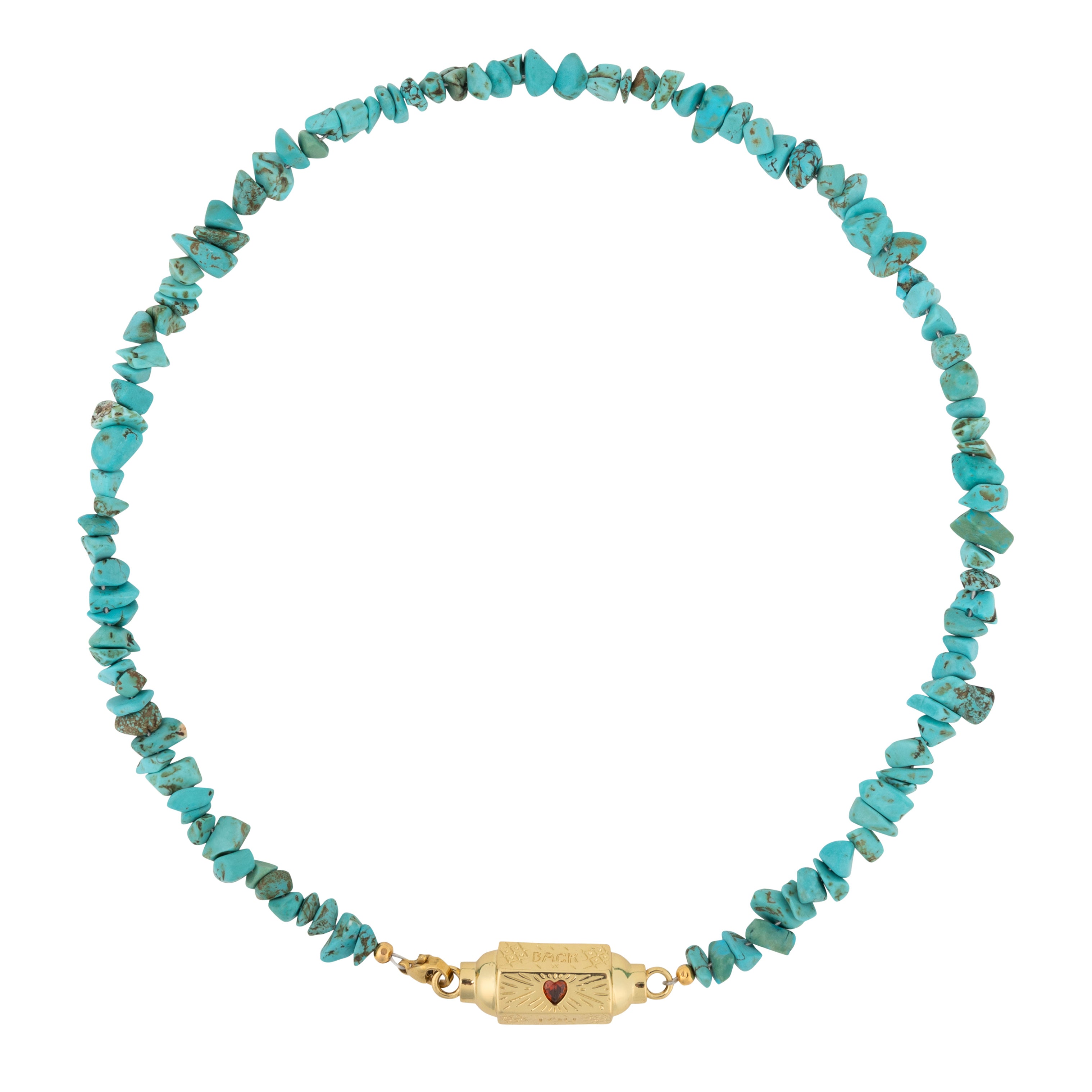 Wishbox ketting turkooise