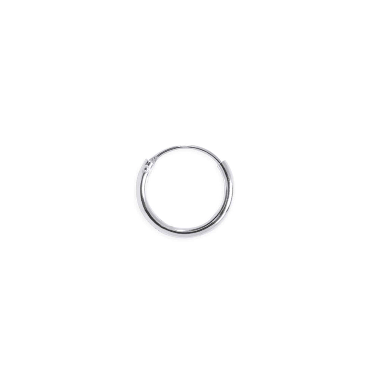 Tiny hoop 10mm 925 zilver