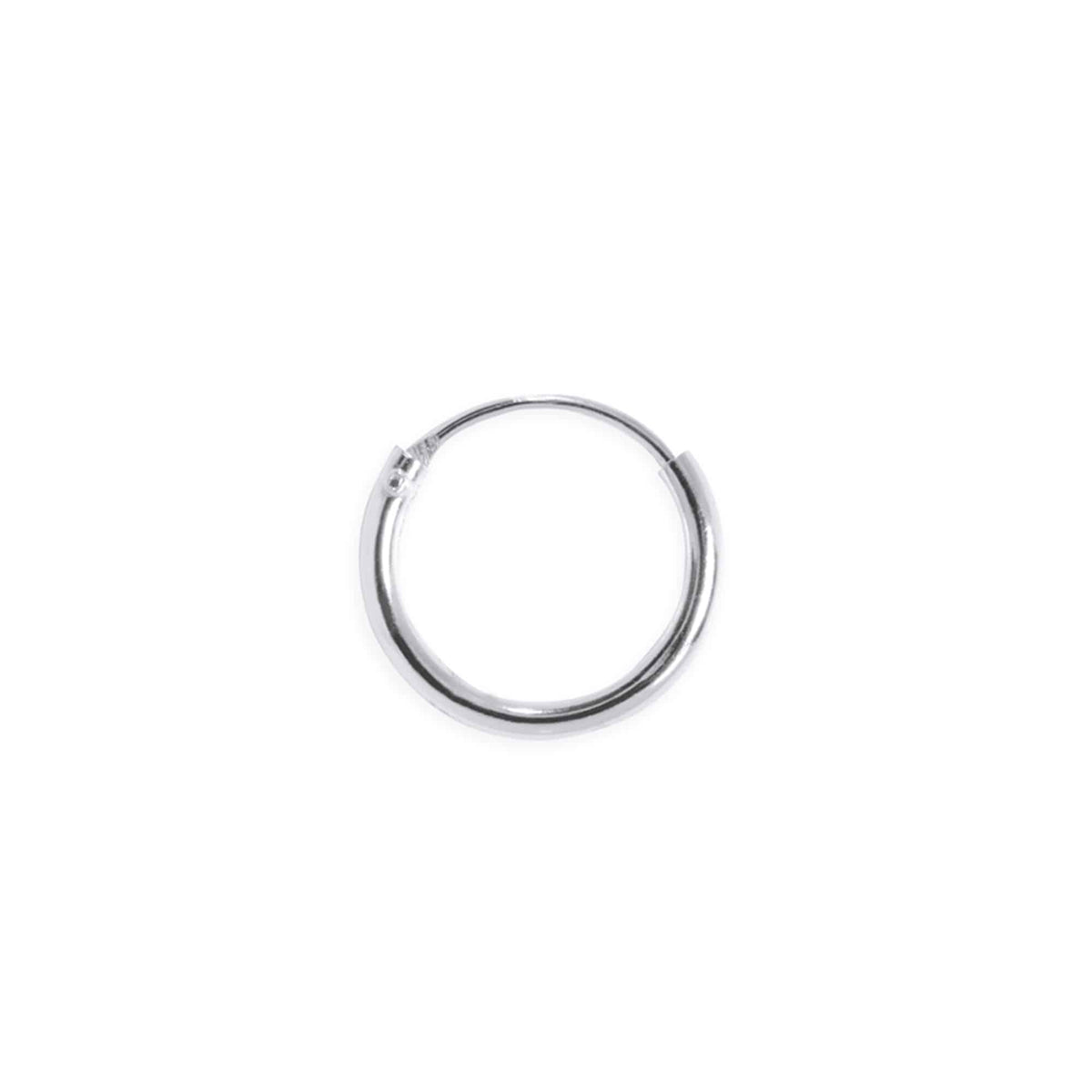 Tiny hoop 12mm 925 zilver