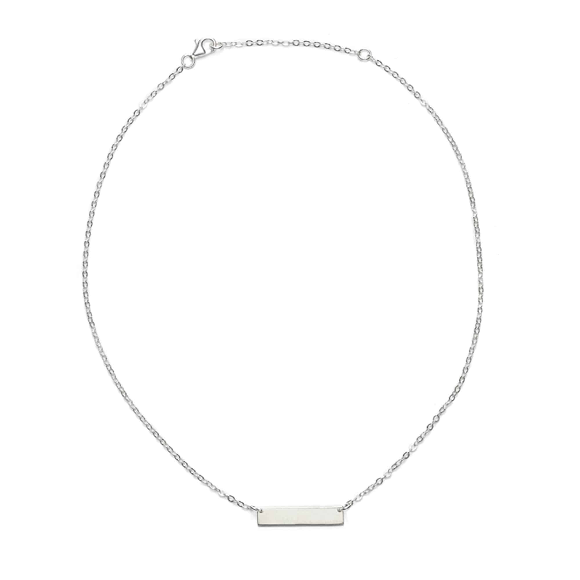 Initiaalkettingen Saitee echt zilver