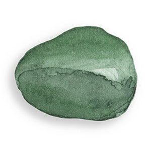 groen aventurijn edelsteen getekend