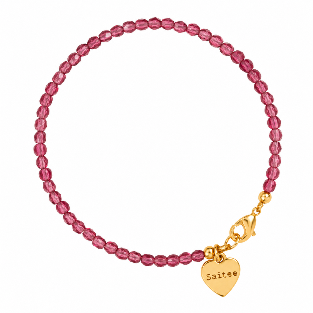 Sweetheart cherry Saitee armbandje