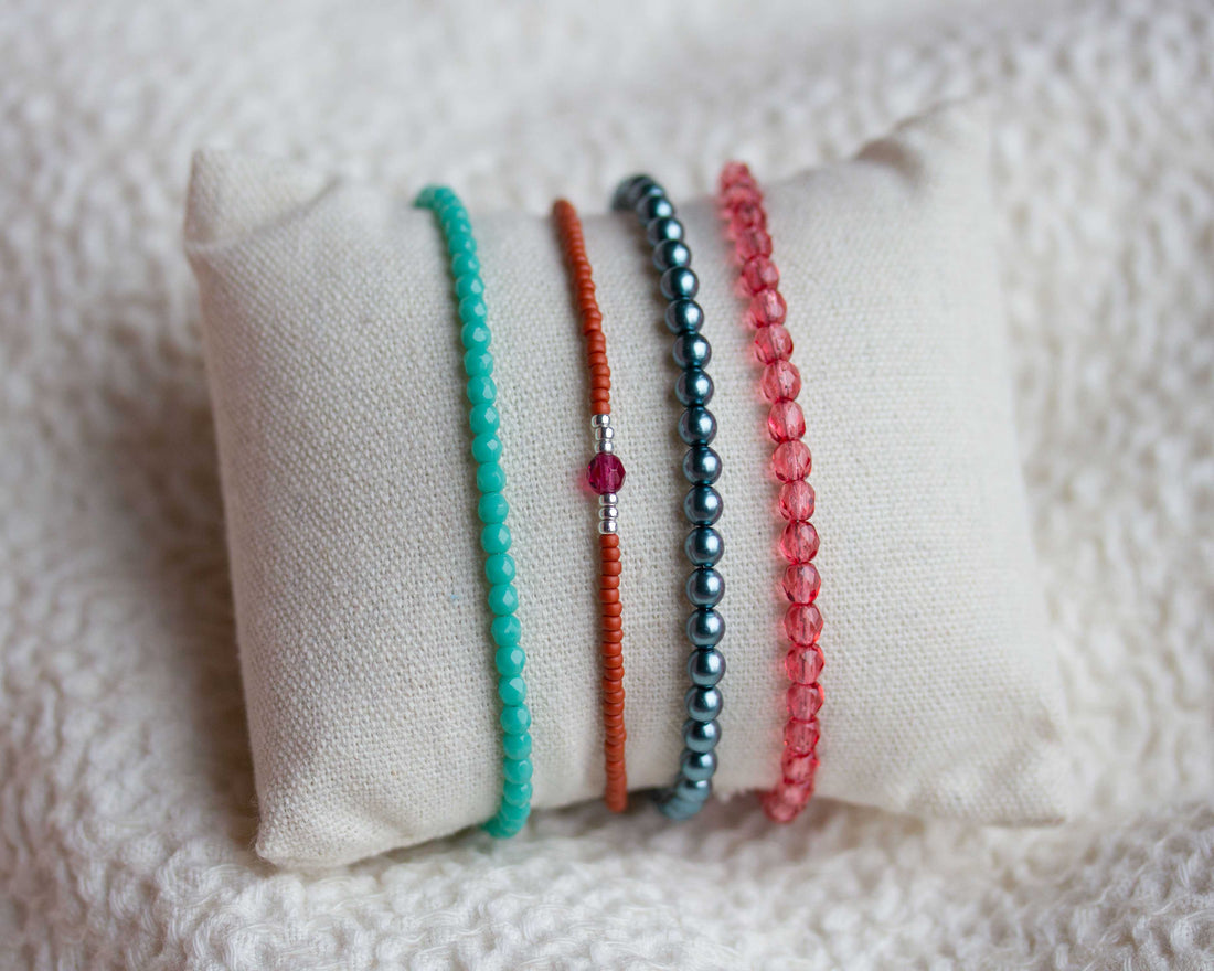 Sweetheart aqua Saitee armbandje