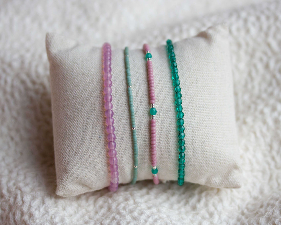 Good luck mint Saitee armbandje