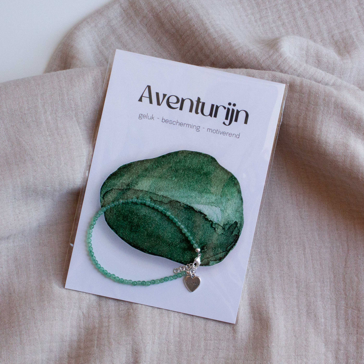 Aventurijn edelsteen armbandje