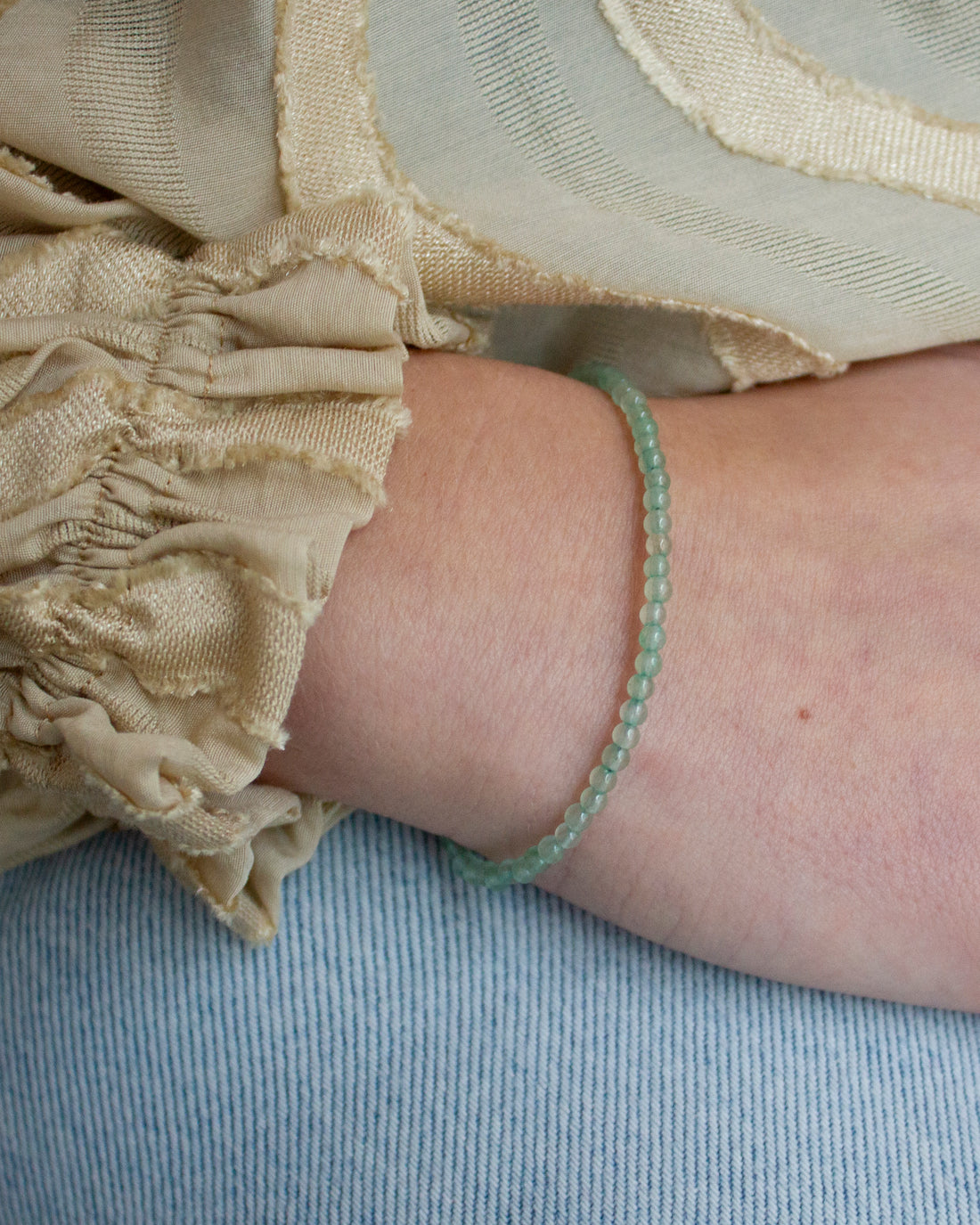 Aventurijn edelsteen armbandje