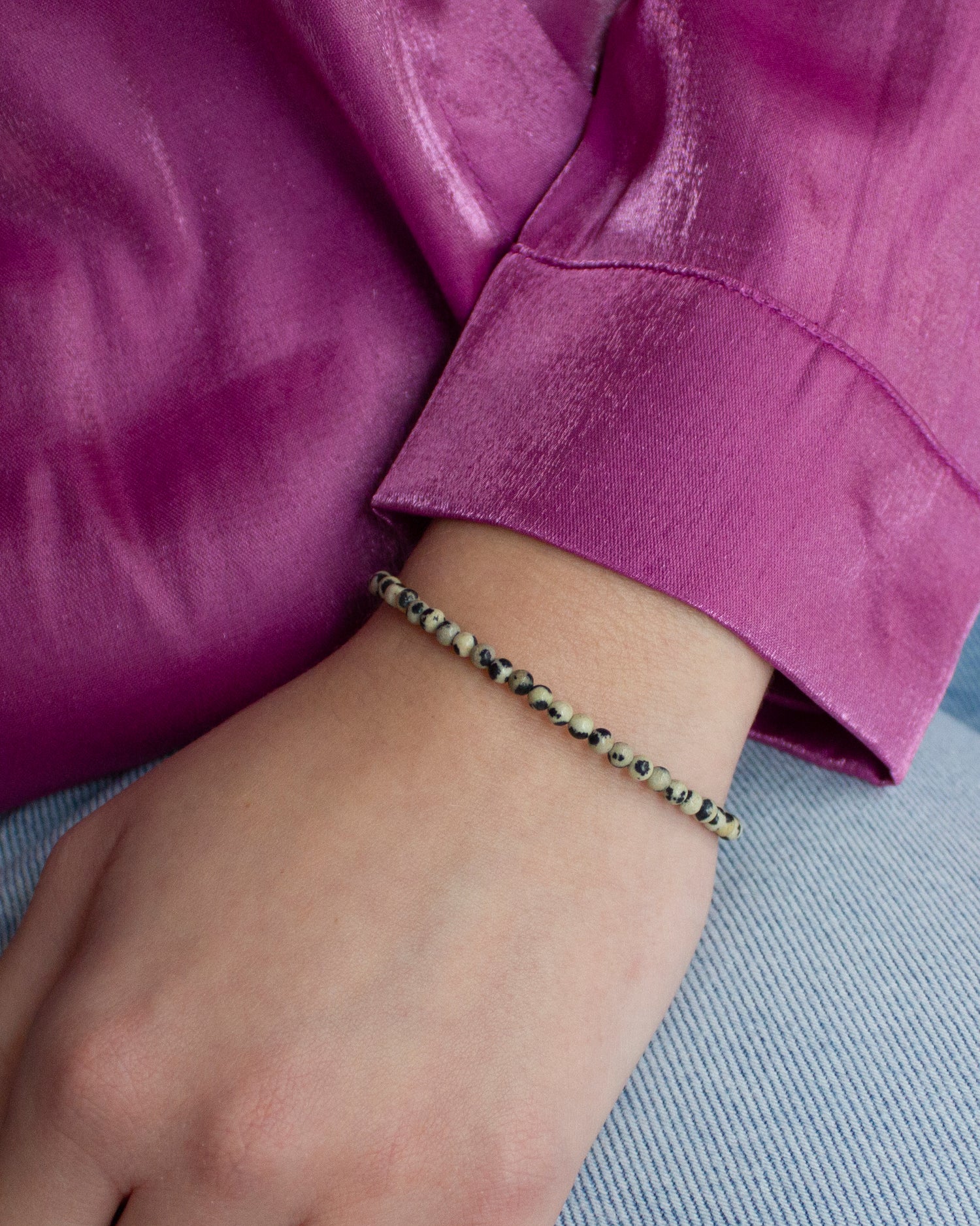 Jaspis edelsteen armbandje