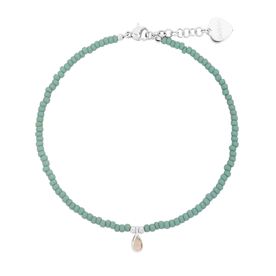 Enkelbandje happiness mint
