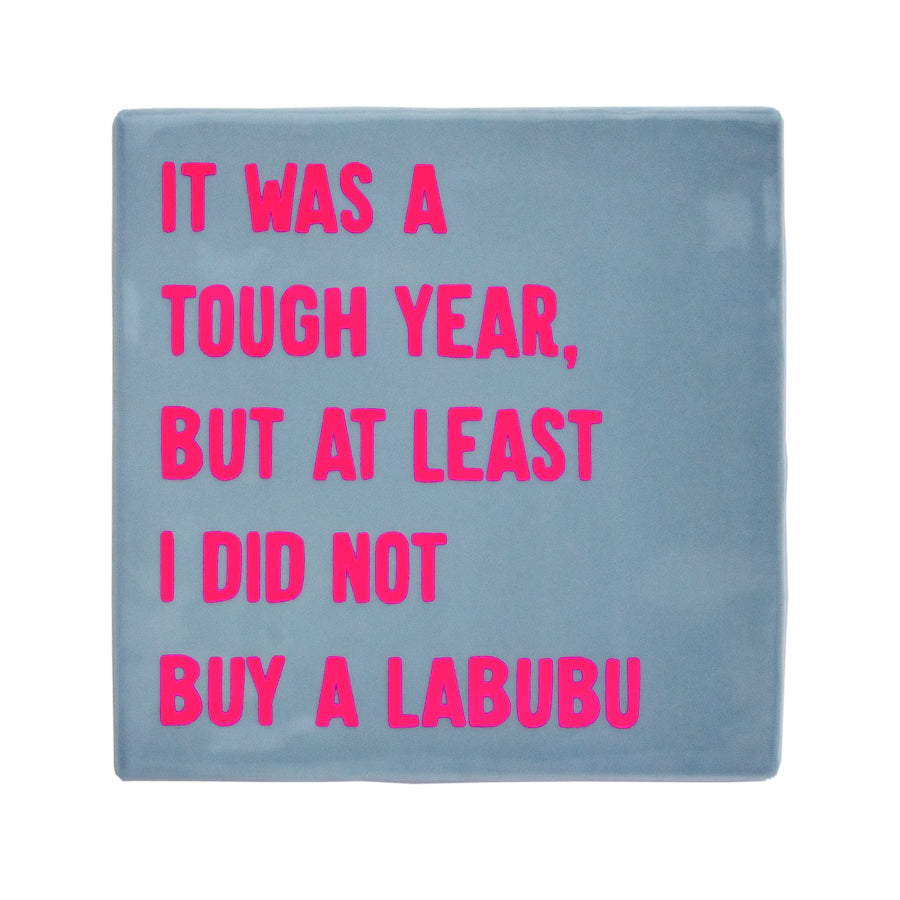 It was a tough year tegeltje