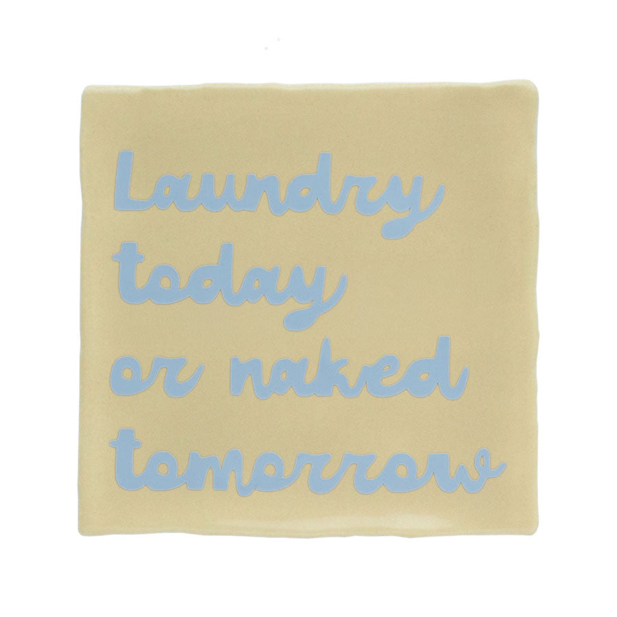 laundry today tegeltje