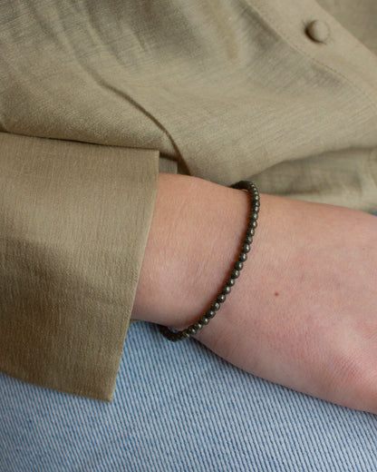 Pyriet edelsteen armbandje