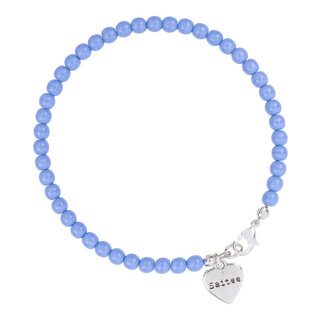 Bestie sky blue Saitee armbandje