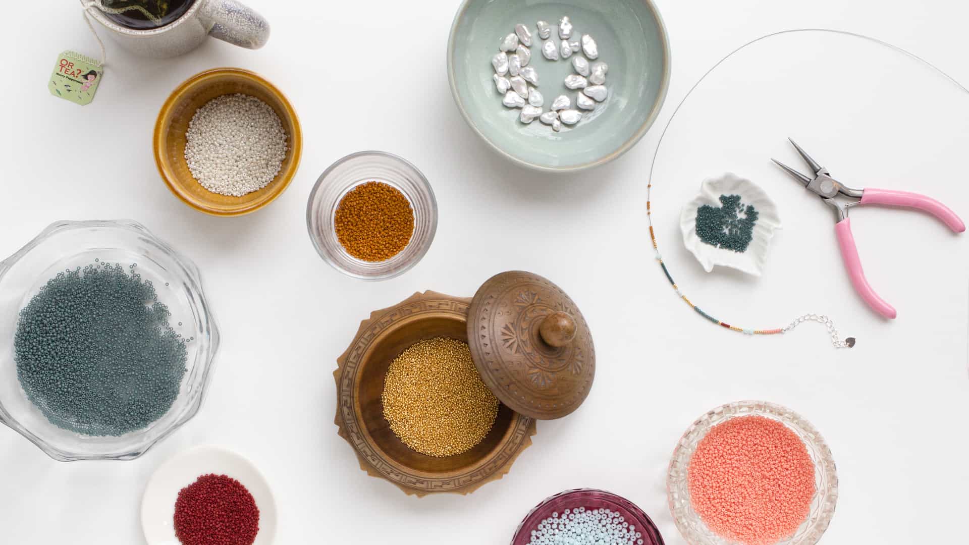 workshop sieraden maken met kralen