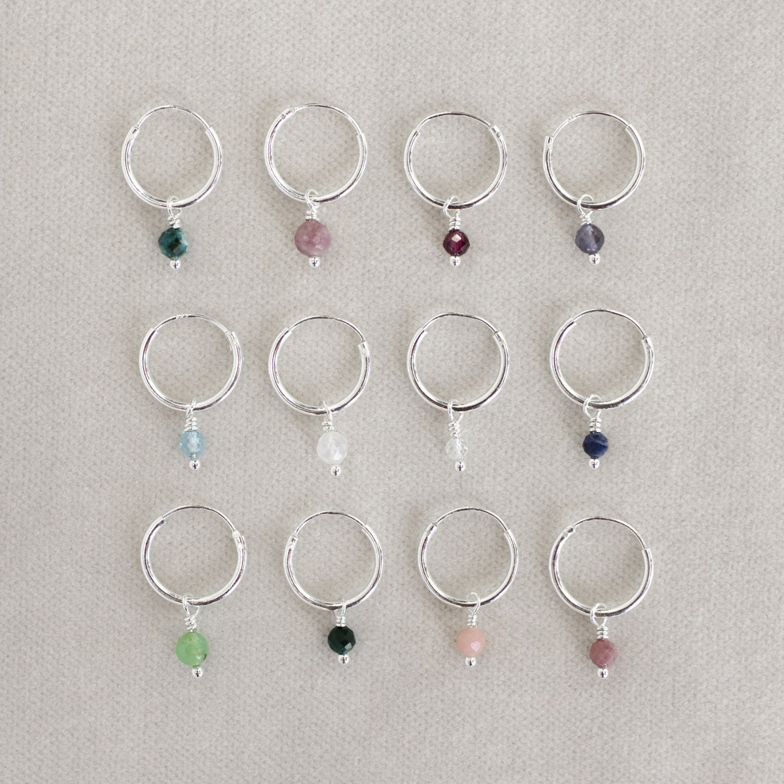 geboortesteen zilver